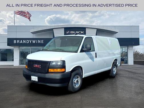 Summit White 2025 GMC Savana 2500 Work Van