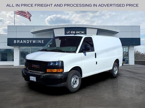 Summit White 2025 GMC Savana 2500 Work Van