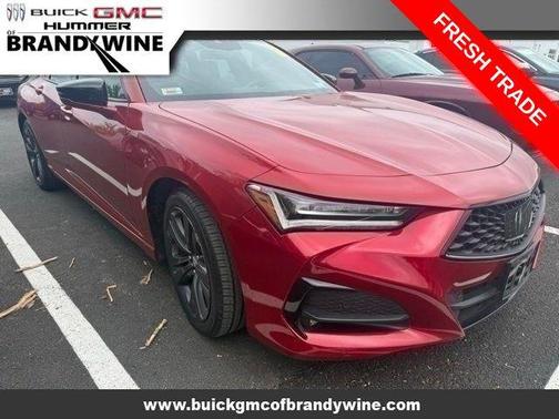 Performance Red Pearl 2021 Acura TLX A-Spec