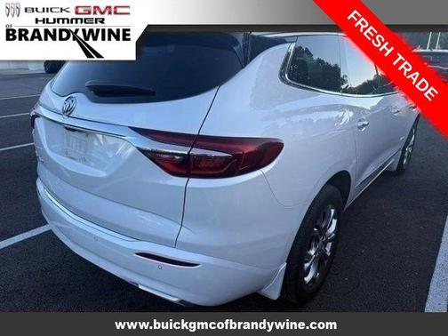 White Frost Tricoat 2021 Buick Enclave Avenir