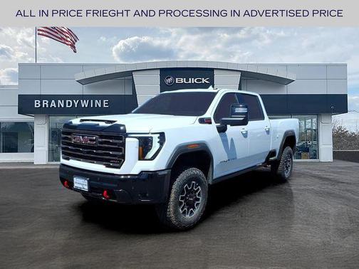 Summit White 2026 GMC Sierra 2500 AT4X