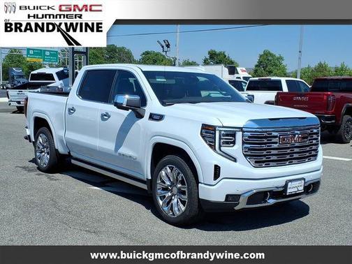 Glacier White Tricoat 2026 GMC Sierra 1500 Denali