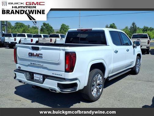 Glacier White Tricoat 2026 GMC Sierra 1500 Denali