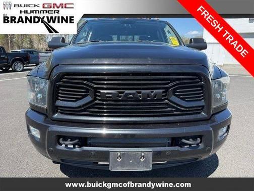 Brilliant Black Crystal Pearlcoat 2018 RAM 3500 Big Horn Crew Cab 4x4 8' Box