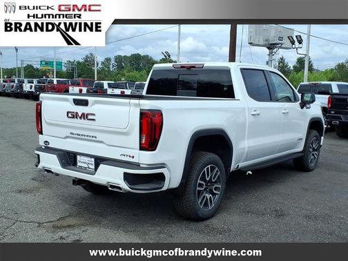 Summit White 2026 GMC Sierra 1500 AT4