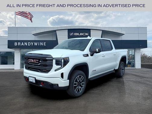 Summit White 2026 GMC Sierra 1500 AT4