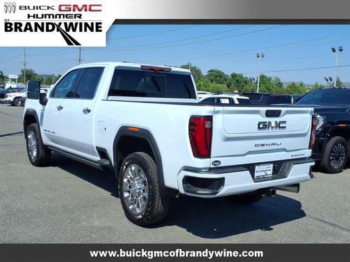 Glacier White Tricoat 2026 GMC Sierra 2500 Denali Ultimate