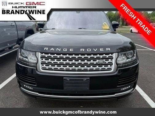 Black 2016 Land Rover Range Rover 3.0L Supercharged HSE