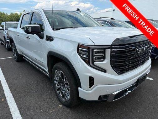 White Frost Tricoat 2025 GMC Sierra 1500 Denali Ultimate