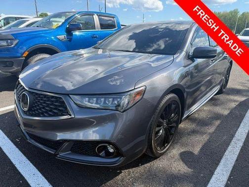 Gray 2020 Acura TLX A-Spec