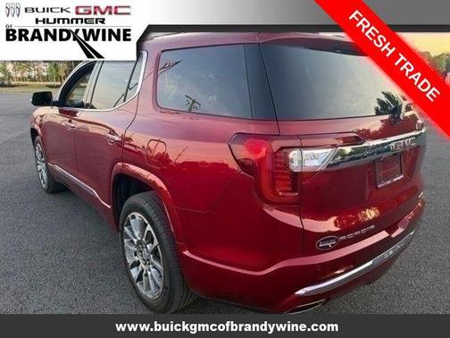 Volcanic Red Tintcoat 2023 GMC Acadia Denali