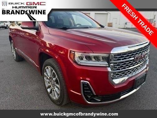 Volcanic Red Tintcoat 2023 GMC Acadia Denali