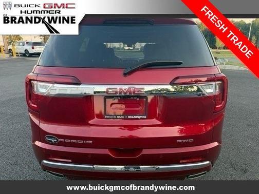 Volcanic Red Tintcoat 2023 GMC Acadia Denali