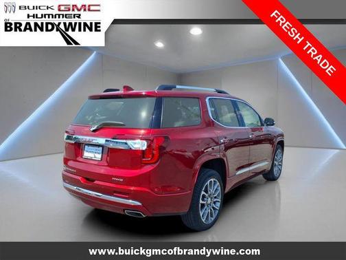 Volcanic Red Tintcoat 2023 GMC Acadia Denali