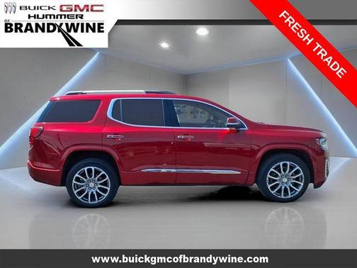 Volcanic Red Tintcoat 2023 GMC Acadia Denali