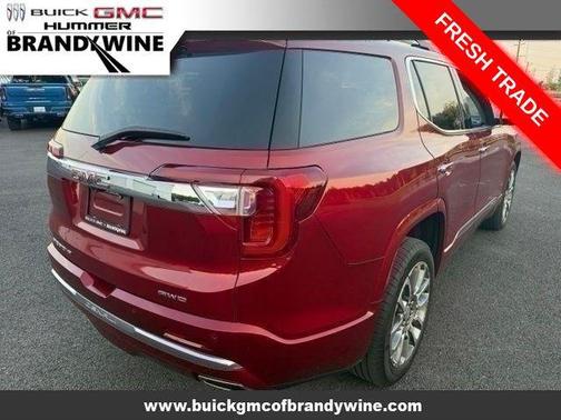 Volcanic Red Tintcoat 2023 GMC Acadia Denali
