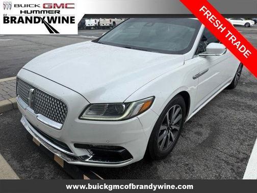 PRISTINE WHITE METALLIC 2020 Lincoln Continental Standard