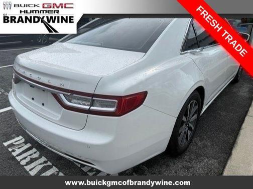 PRISTINE WHITE METALLIC 2020 Lincoln Continental Standard