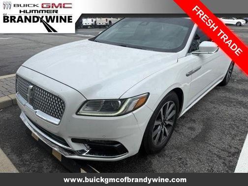 PRISTINE WHITE METALLIC 2020 Lincoln Continental Standard