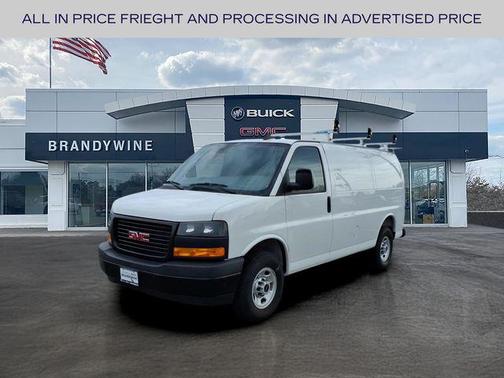 Summit White 2025 GMC Savana 2500 Work Van