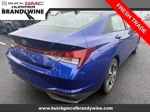 Intense Blue 2023 Hyundai ELANTRA SEL