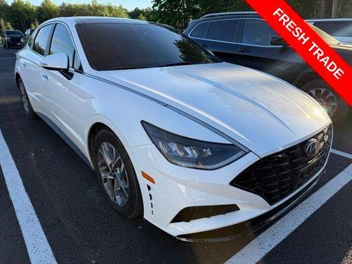Serenity White 2023 Hyundai SONATA SEL