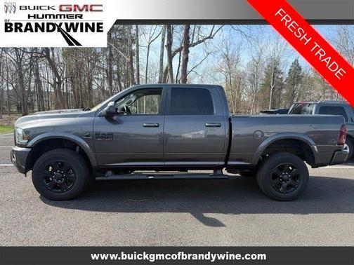 Granite Crystal Metallic Clearcoat 2018 RAM 2500 Laramie Crew Cab 4x4 6'4' Box