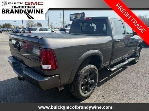 Granite Crystal Metallic Clearcoat 2018 RAM 2500 Laramie Crew Cab 4x4 6'4' Box