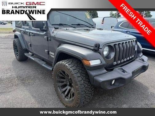 Granite Crystal Metallic Clearcoat 2018 Jeep Wrangler Unlimited Sport