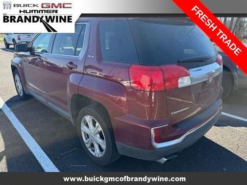 Crimson Red Tintcoat 2017 GMC Terrain SLE-2