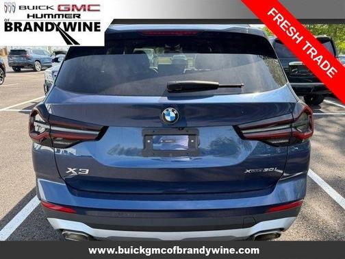 Phytonic Blue Metallic 2024 BMW X3 xDrive30i