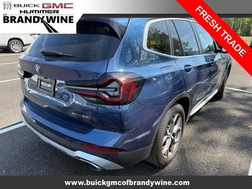 Phytonic Blue Metallic 2024 BMW X3 xDrive30i