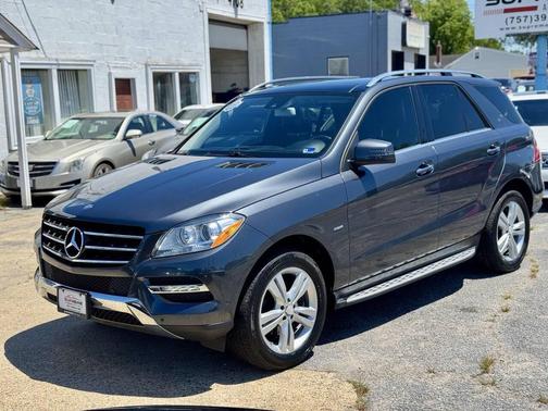 Steel Gray Metallic 2012 Mercedes-Benz M-Class 4MATIC