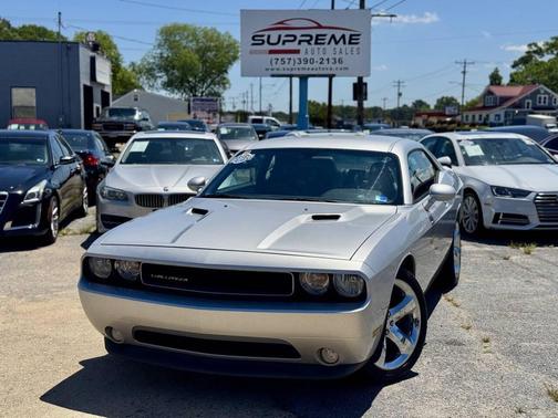 Silver 2012 Dodge Challenger SXT