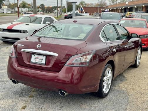 Burgundy 2013 Nissan Maxima SV