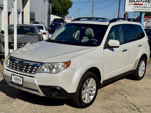 Satin White Pearl 2013 Subaru Forester 2.5X Premium