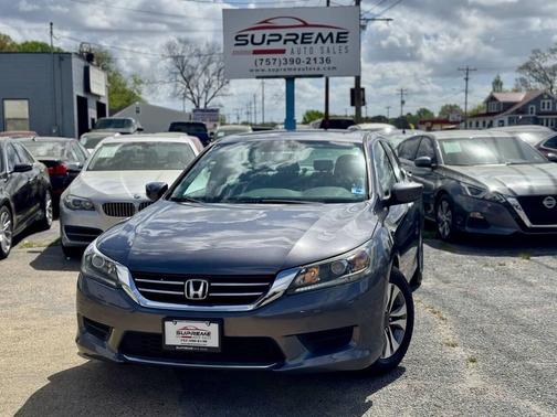 Gray 2013 Honda Accord LX 4dr Sedan CVT