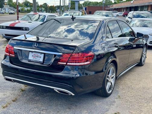 Black 2015 Mercedes-Benz E-Class 4MATIC