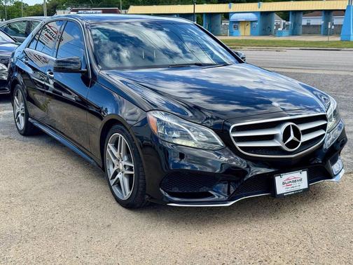 Black 2015 Mercedes-Benz E-Class 4MATIC