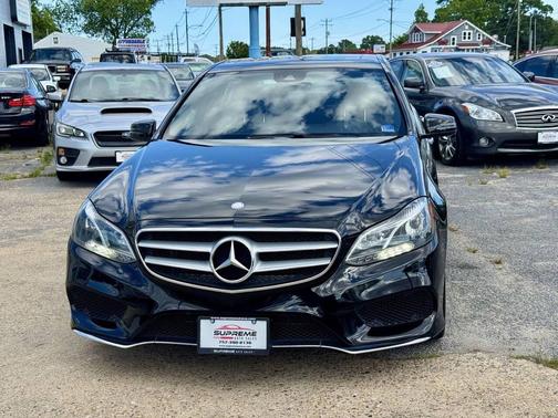 Black 2015 Mercedes-Benz E-Class 4MATIC