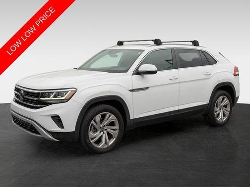 Pure White 2020 Volkswagen Atlas Cross Sport 2.0T SEL
