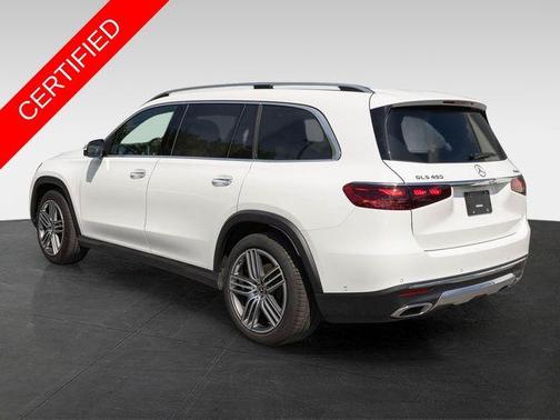 White 2025 Mercedes-Benz GLS 450 4MATIC