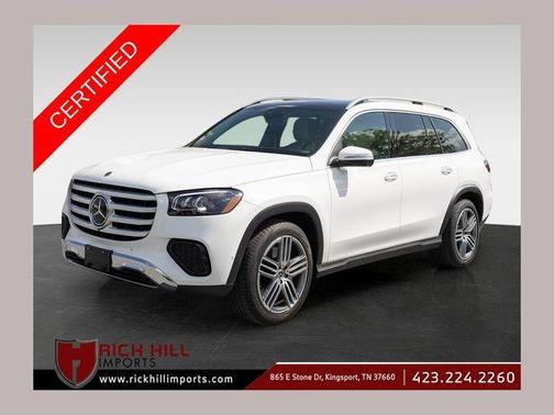 White 2025 Mercedes-Benz GLS 450 4MATIC