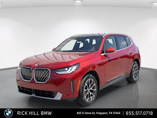 Red Metallic 2025 BMW X3 30 xDrive