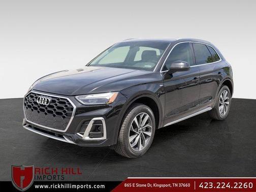 Mythos Black Metallic 2024 Audi Q5 45 S line quattro Premium