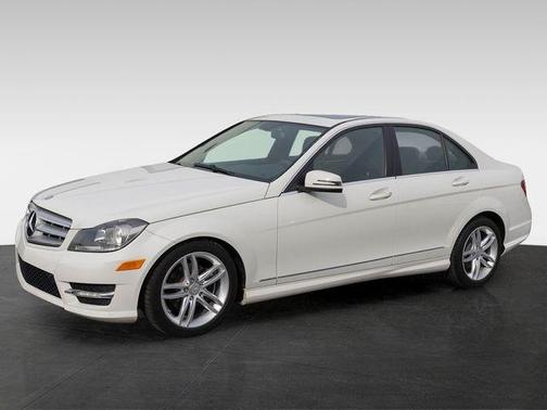 White 2012 Mercedes-Benz C-Class C 300 4MATIC