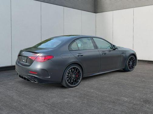 Gray 2025 Mercedes-Benz AMG C 63 S E Performance