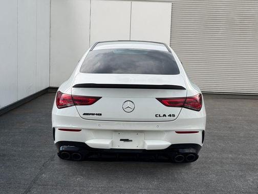White 2023 Mercedes-Benz AMG CLA 45 Base 4MATIC
