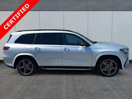 Cirrus Silver Metallic 2025 Mercedes-Benz GLS 450 4MATIC