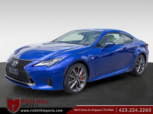 Blue Mica 2022 Lexus RC 350 F Sport